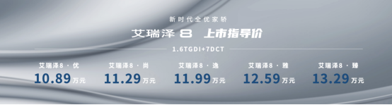 【新闻稿】引领A+级家轿全优时代！艾瑞泽8正式上市，宠粉价10.89万-13.29万元281.png