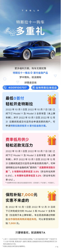 《0首付、低费率，尾款减免7000元，特斯拉十一购车有福利！》520.png