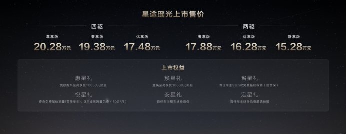 【新闻稿】向光而生·耀世而至，智慧轻奢旗舰suv星途瑶光高光上市453.png