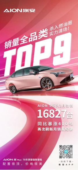 2月全品类销量TOP9 AION S系列清场纯电杀入燃油圈 V5228.png