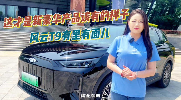 这才是新豪华产品该有的样子 风云T9有里有面儿