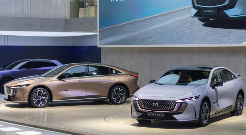 合资新能源价值新标准 MAZDA EZ-6领衔亮相2024成都国际车展