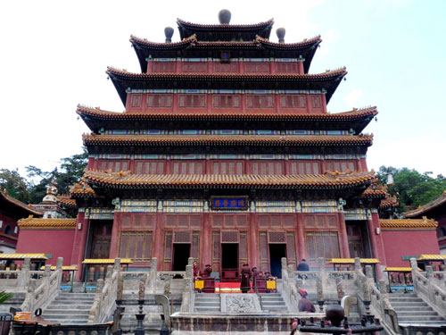 承德普宁寺 北方最大佛事活动场所