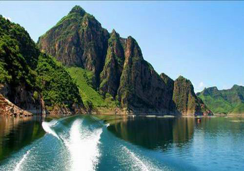 湖光山色 塞外蟠龙湖